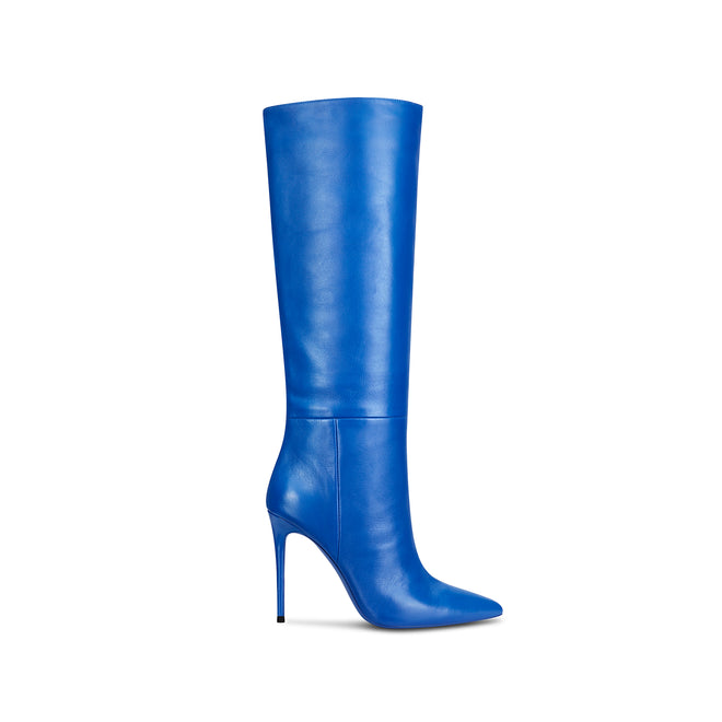 Flor de Maria Amaya Blue High Heeled Boots