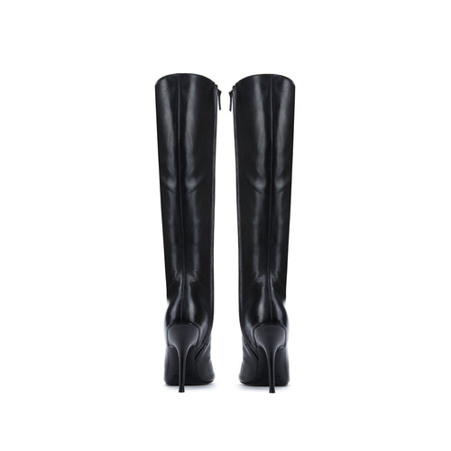 Emily Black Heeled Boots (Two Calf Sizes) Flor de Maria Emily Black Heeled Boots (Two Calf Sizes) Flor de Maria