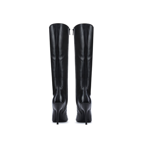 black leather dress boots 2 inch heel Amazon.com | Allurenana Women's Ankle Boots Comfortable Chunky Heel Dress Boot Mid-Calf Fashion Pointed Toe Low Heel Leather Booties for Women Black 2.5 Inch US5