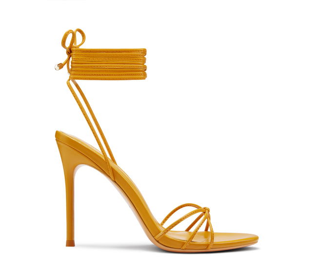 Raquel Marigold Heeled Sandals