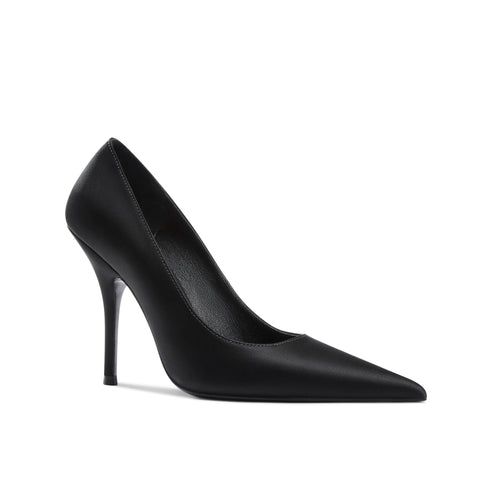 Dua Black Heeled Pumps