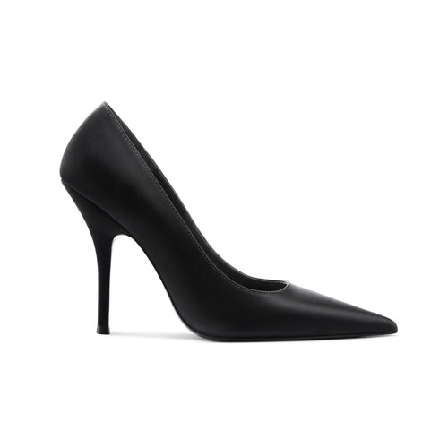 Dua Black Heeled Pumps