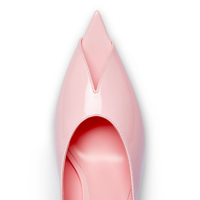 Alix Pink Stiletto Heeled Mules