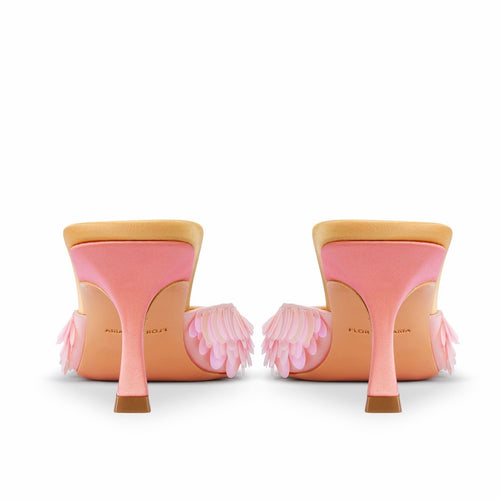 Fatima Sequined Heeled Mules (Limited Edition)