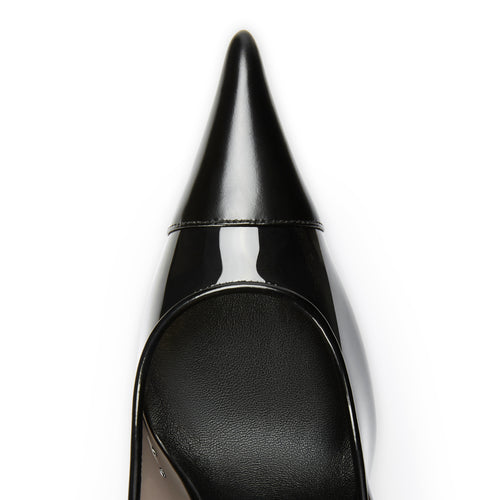 Jaimie Black Slingback Heeled Pumps